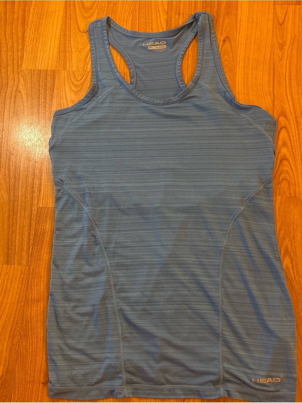 Head Blue Racerback Performance Tank